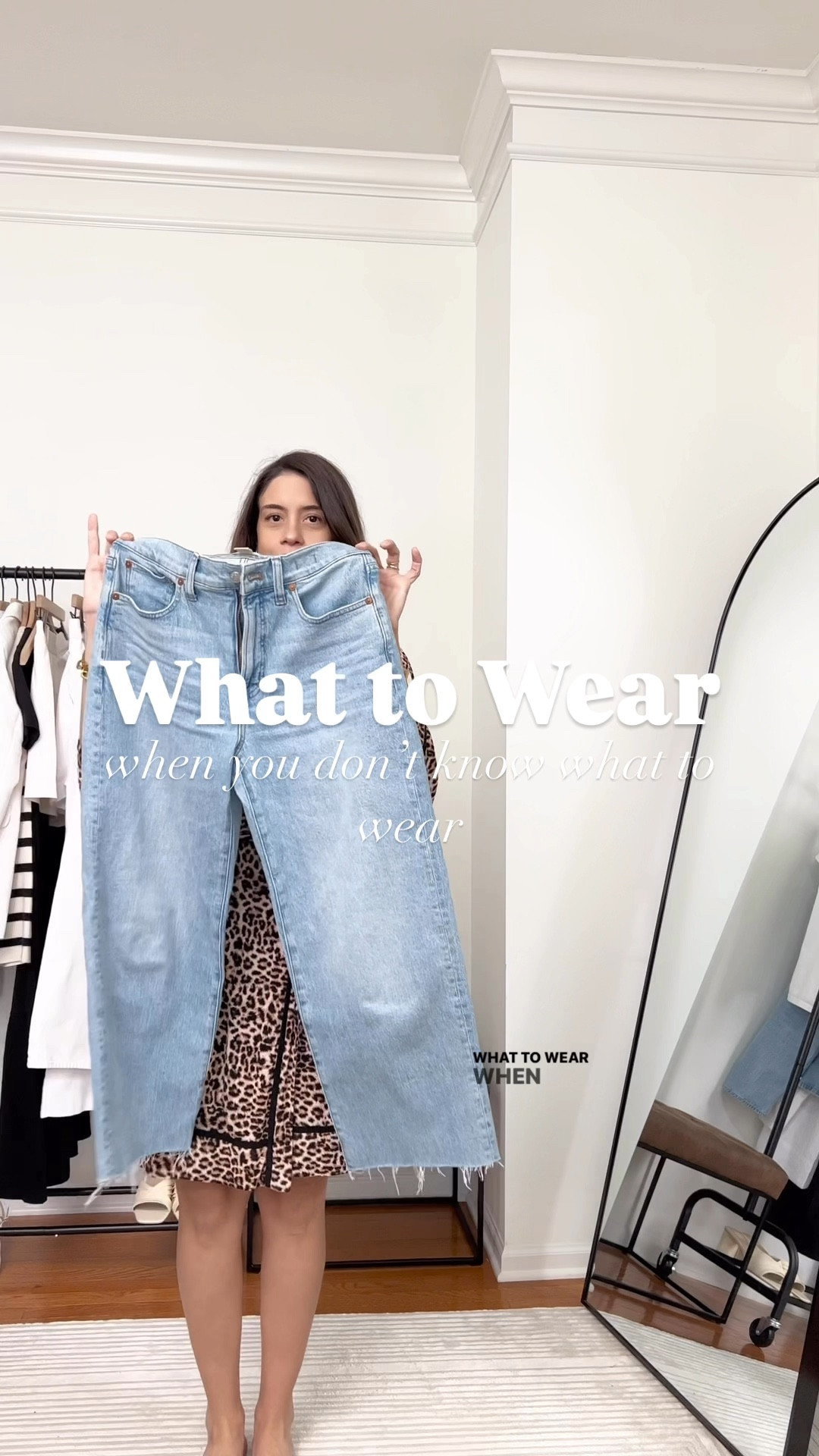 What to wear when you don’t know what to wear 🤍
Keeping it easy with a summer go-to: wide leg jeans, a white tank, comfy sandals, and a few accessories. Linked my exact look + similar finds perfect for effortless summer style!

#LTKSummer #LTKOutfit #LTKStyle #CapsuleWardrobe #SummerBasics

