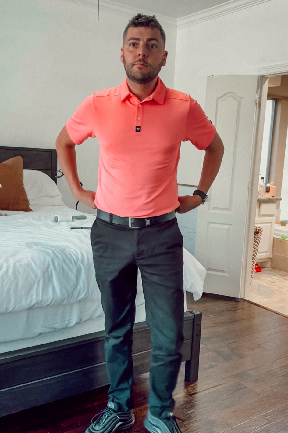 I think I’m obsessed with him in Bad Birdie !! #badbirdie #mensgolf #menspolo

#LTKFitness #LTKWorkwear #LTKMens
