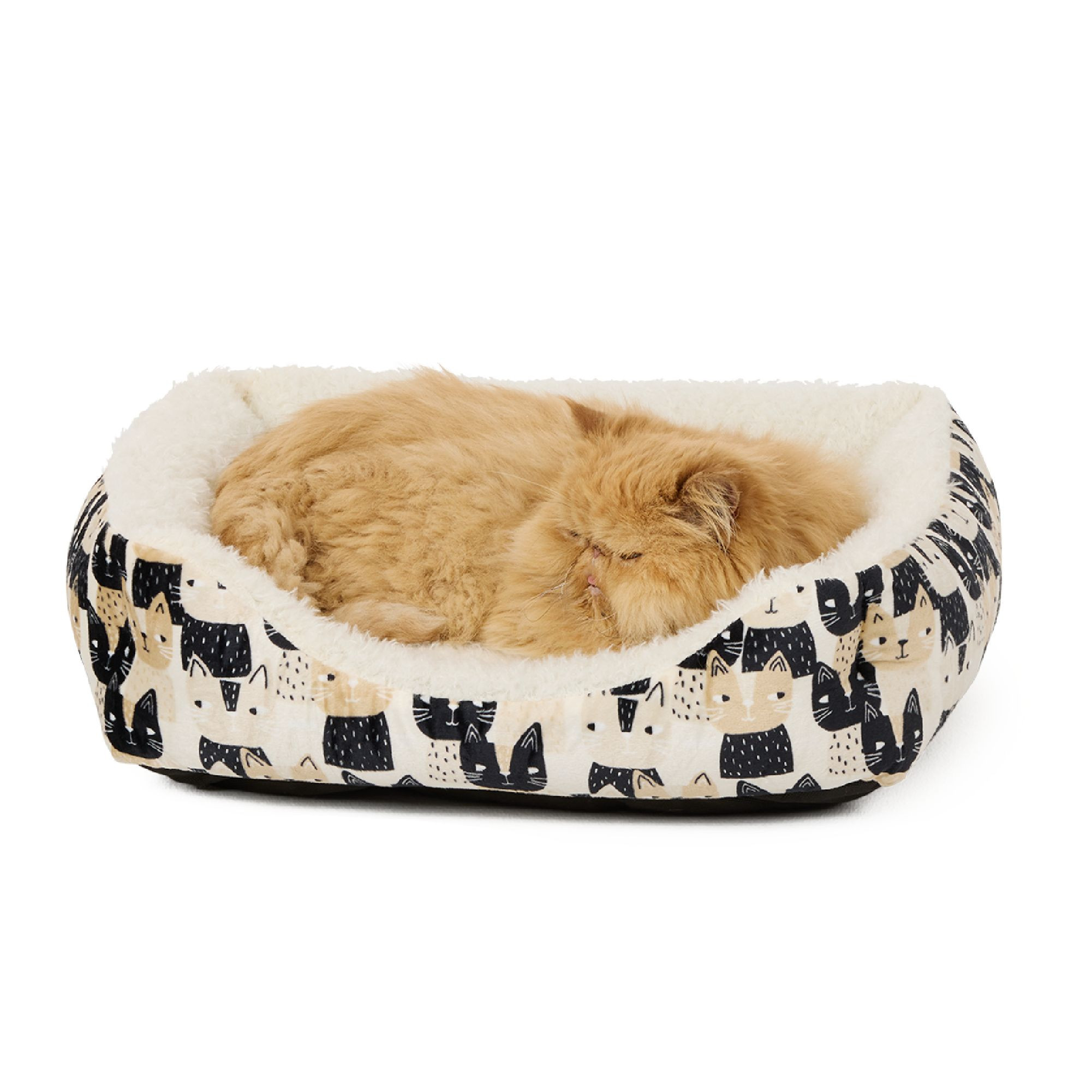 Whisker City® Cat Face Cuddler Bed | PetSmart
