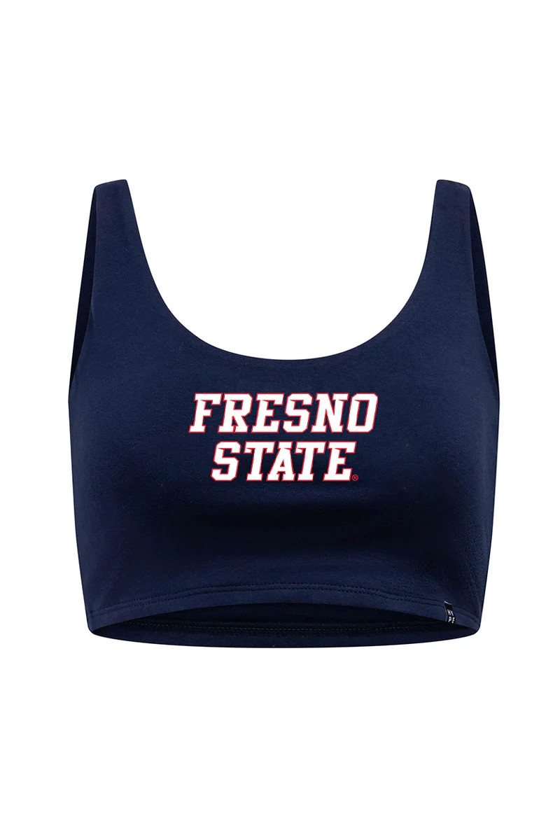 Fresno State Scoop Neck Crop Top | Hype and Vice