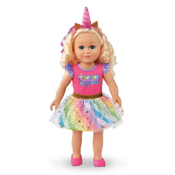 My Life As Poseable Unicorn Trainer 18" Doll, Blonde Hair, Blue Eyes, Light Skin Tone - Walmart.c... | Walmart (US)