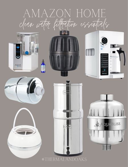 Clean water filtration essentials 

#LTKsalealert #LTKbeauty #LTKhome