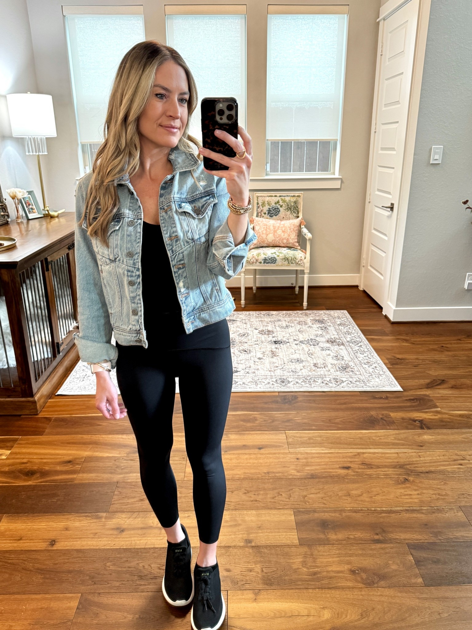 ✨ BACK IN STOCK ✨ My favorite denim jacket is finally*** back in stock. It runs large. I’m wearing XS. And Vici has recently released a ton of adorable denim dresses - perfect for spring and rodeo season  

Use code FEB35 for 35% off Vici site-wide AND code SWEET15 for an extra $15 your order today! PLUS, their Valentine’s shop is 50% off using code VDAY50. 💘

#everypiecefits

Jean jacket
Leggings
Spanx
Casual outfit
Denim dress 



#LTKSaleAlert #LTKootd #LTKOver40