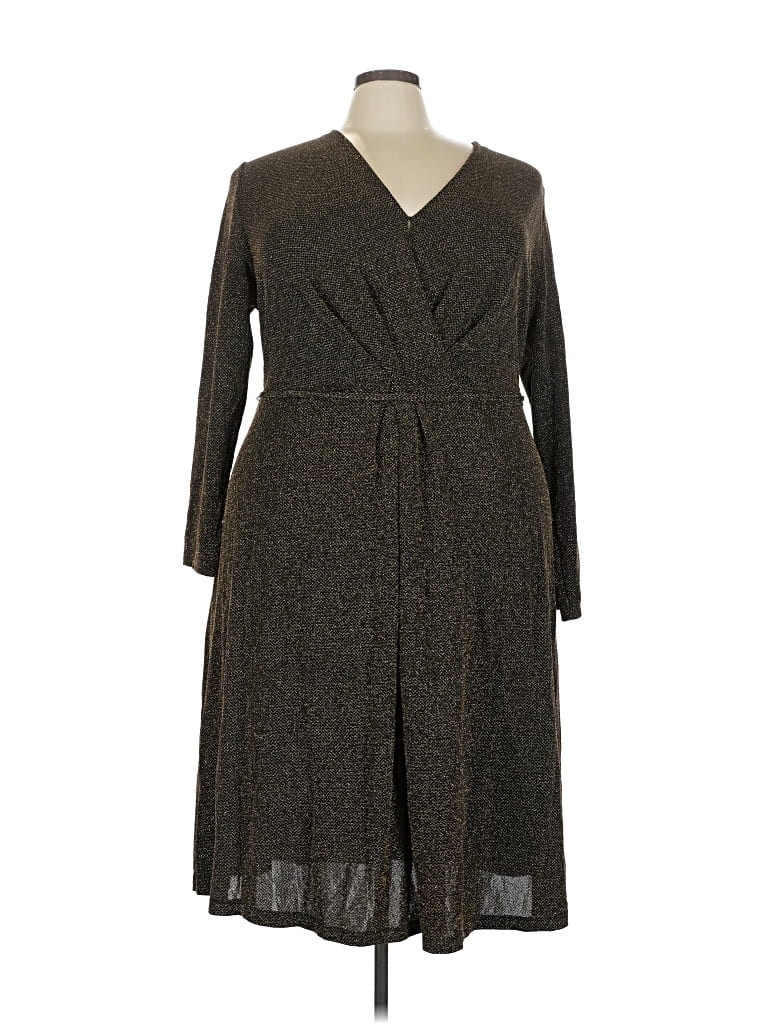 Who What Wear Tweed Gray Casual Dress Size 3X - 25% off | ThredUp (US)