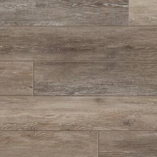Lifeproof 7.5 in. W x 47.6 in. L Nutmeg Hickory Click Lock Luxury Vinyl Plank Flooring (19.8 sq. ... | The Home Depot