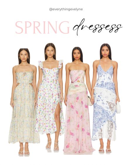 Spring dresses I am loving 

#LTKsalealert #LTKstyletip #LTKfindsunder100