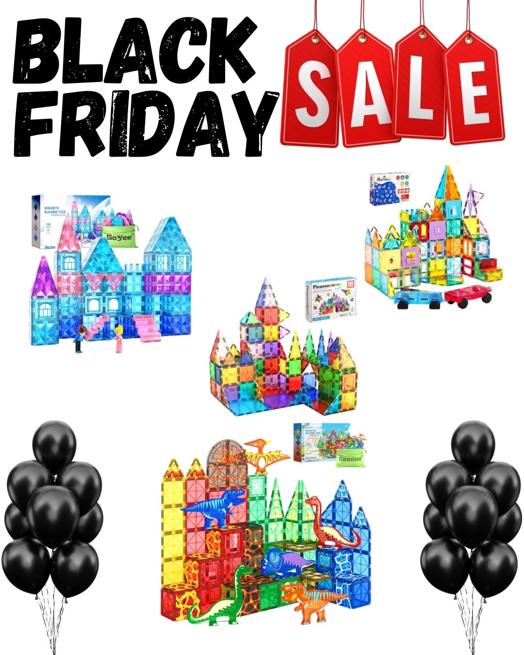 🎉 BLACK FRIDAY MAGNA-TILES DEALS ARE LIVE! 🎉
If you’ve been waiting to grab Magna-Tiles, this is your moment. These are hands-down one of the BEST toys for toddlers + preschoolers — and they rarely go on sale!

Why we love them:
✔️ open-ended play (keeps them busy forever 😅)
✔️ amazing for creativity + fine motor skills
✔️ durable and worth every penny
✔️ perfect holiday gift for ages 2–6

🛍️ Black Friday savings are happening now — linking our favorite sets + the best deals!
Tap to shop before the popular sets sell out ➡️

#MagnaTiles #BlackFridayDeals #ToddlerToys #HolidayGiftsForKids #STEMToys #MontessoriAtHome #ToddlerMom #LTKBlackFriday

#LTKKids #LTKSaleAlert #LTKSeasonal #LTKCyberWeek #LTKHoliday