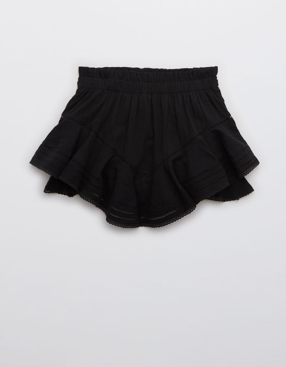 Aerie Rock 'n' Ruffle Mini Skirt curated on LTK