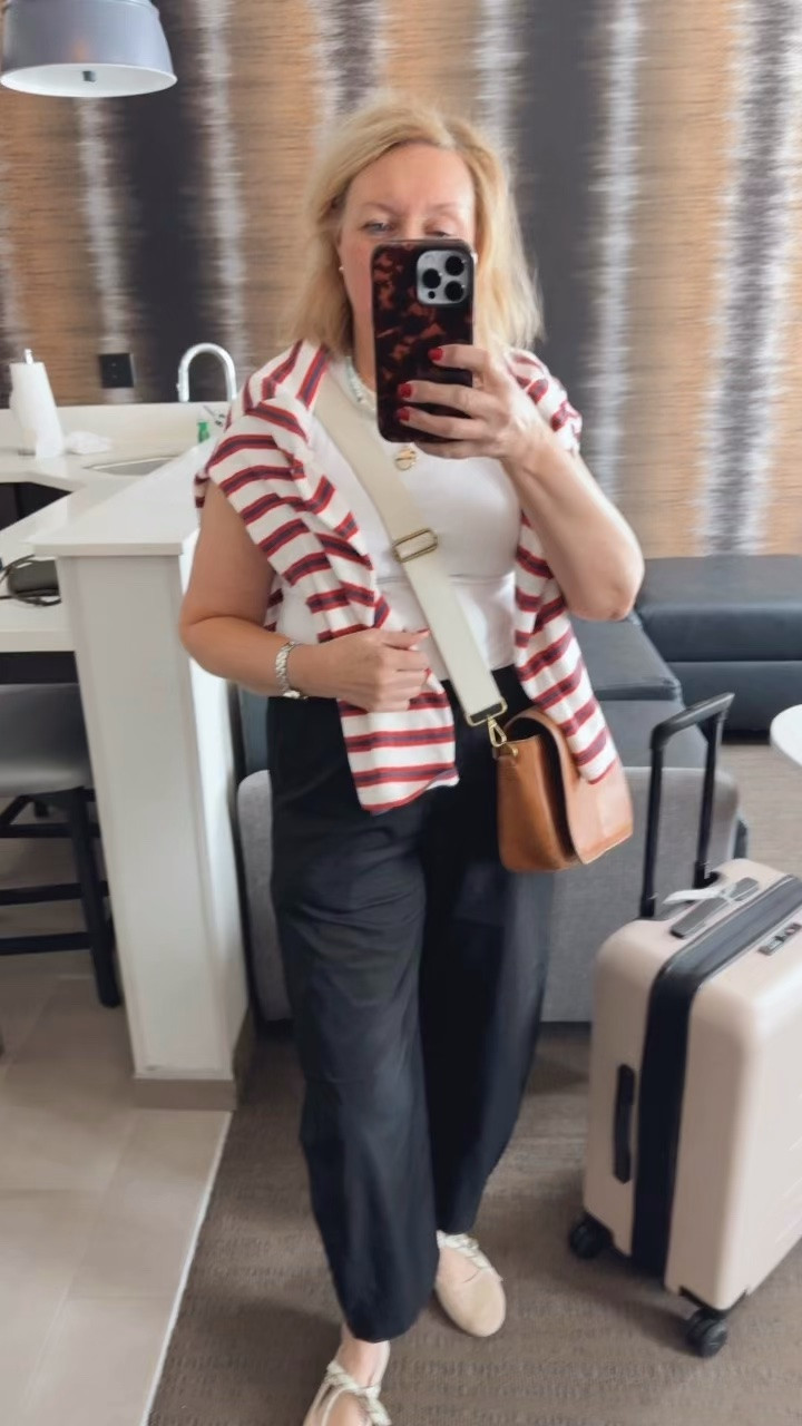 Still love this lightweight top! Perfect layer for travel too. @Target

#LTKootd #LTKOver40 #LTKTravel