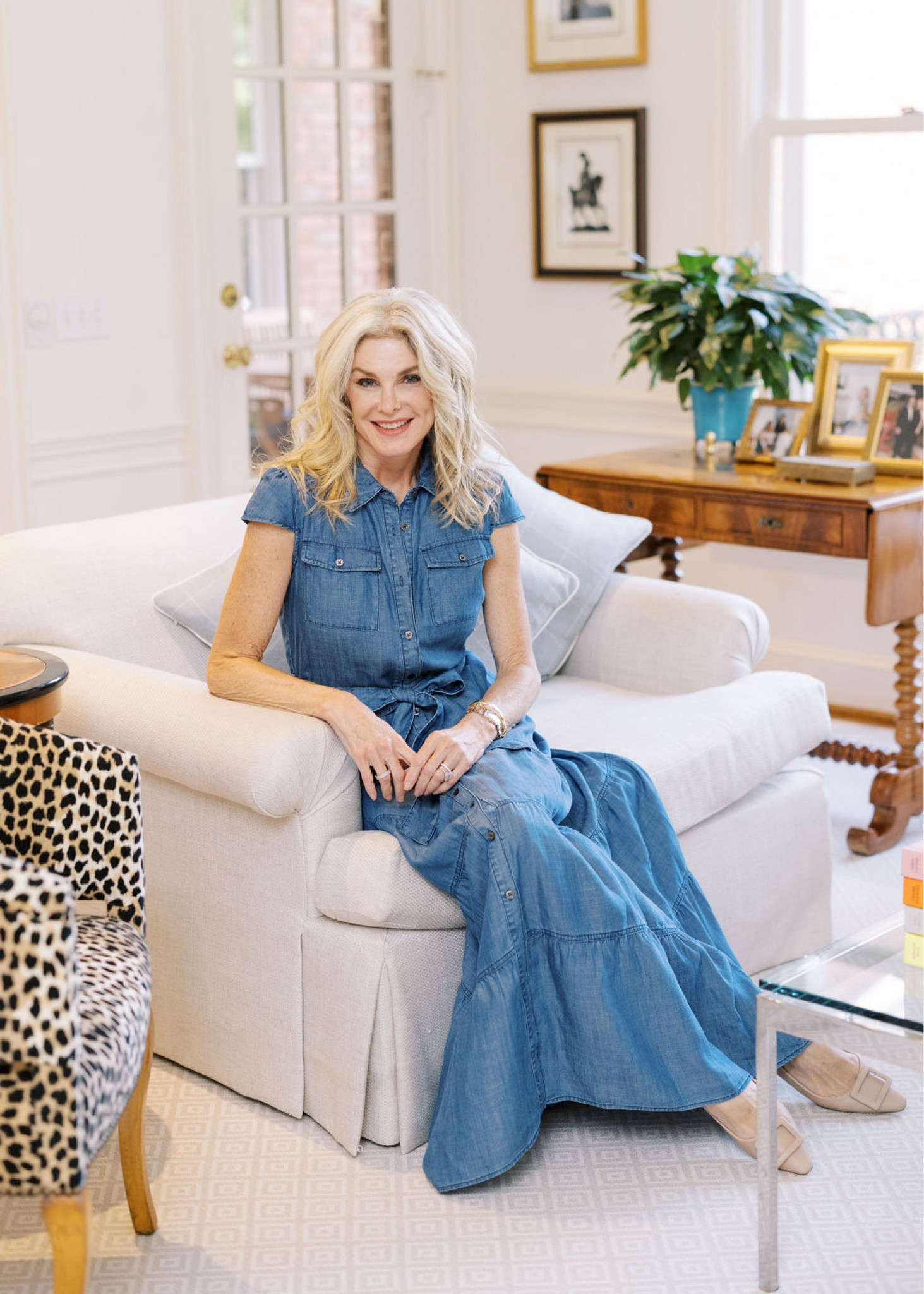 The denim maxi you need for fall! Size S  

#LTKOver40 #LTKStyleTip #LTKSeasonal