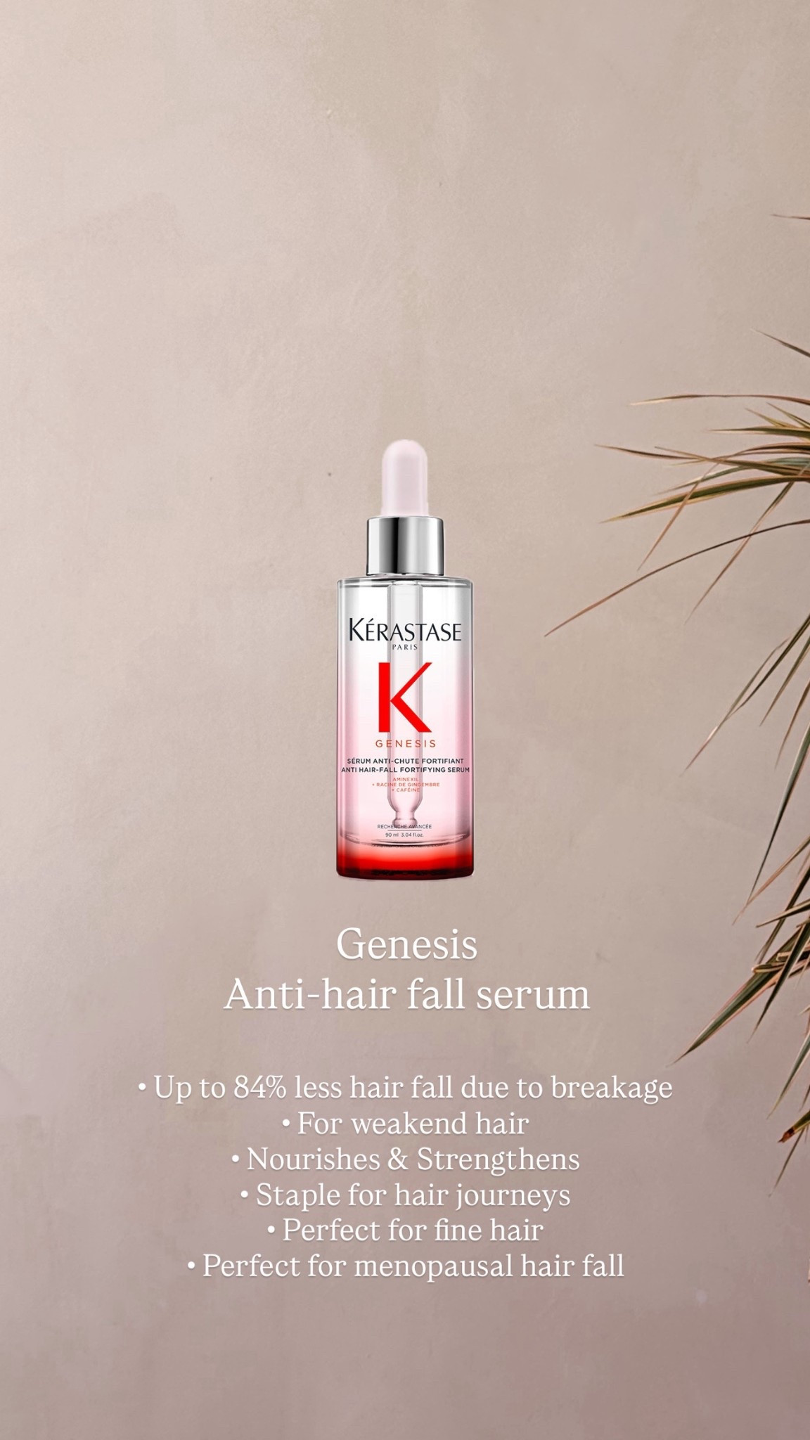 Genesis serum
Up to 84% less hair full due to breakage
perfect for fine hair
A must have

#LTKluxury #LTKstyletip #LTKbeauty