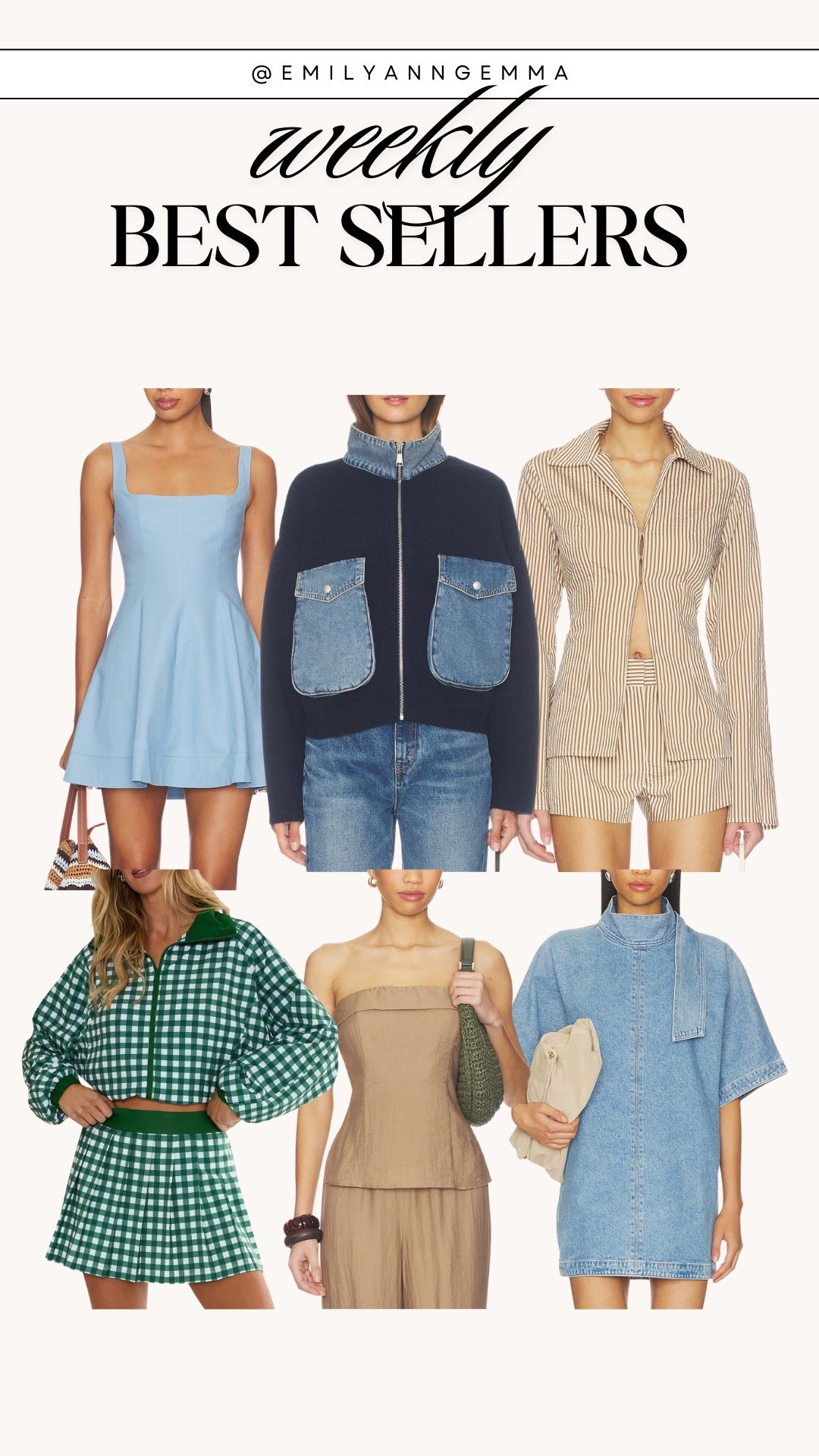 In case you missed out - here are last weeks best sellers!!

 summer style
summer outfits
elevated casual
vacation outfits
matching sets
denim favorites
easy dresses
resort wear
chic everyday outfits

#LTKSeasonal #LTKootd #LTKWorkwear