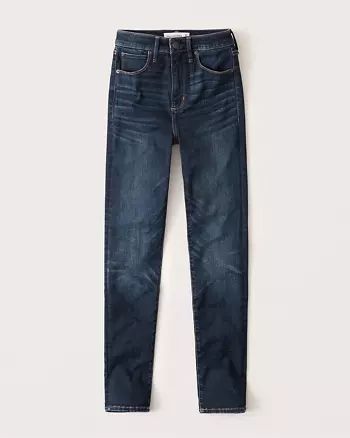 Curve Love High Rise Super Skinny Jeans | Abercrombie & Fitch US & UK