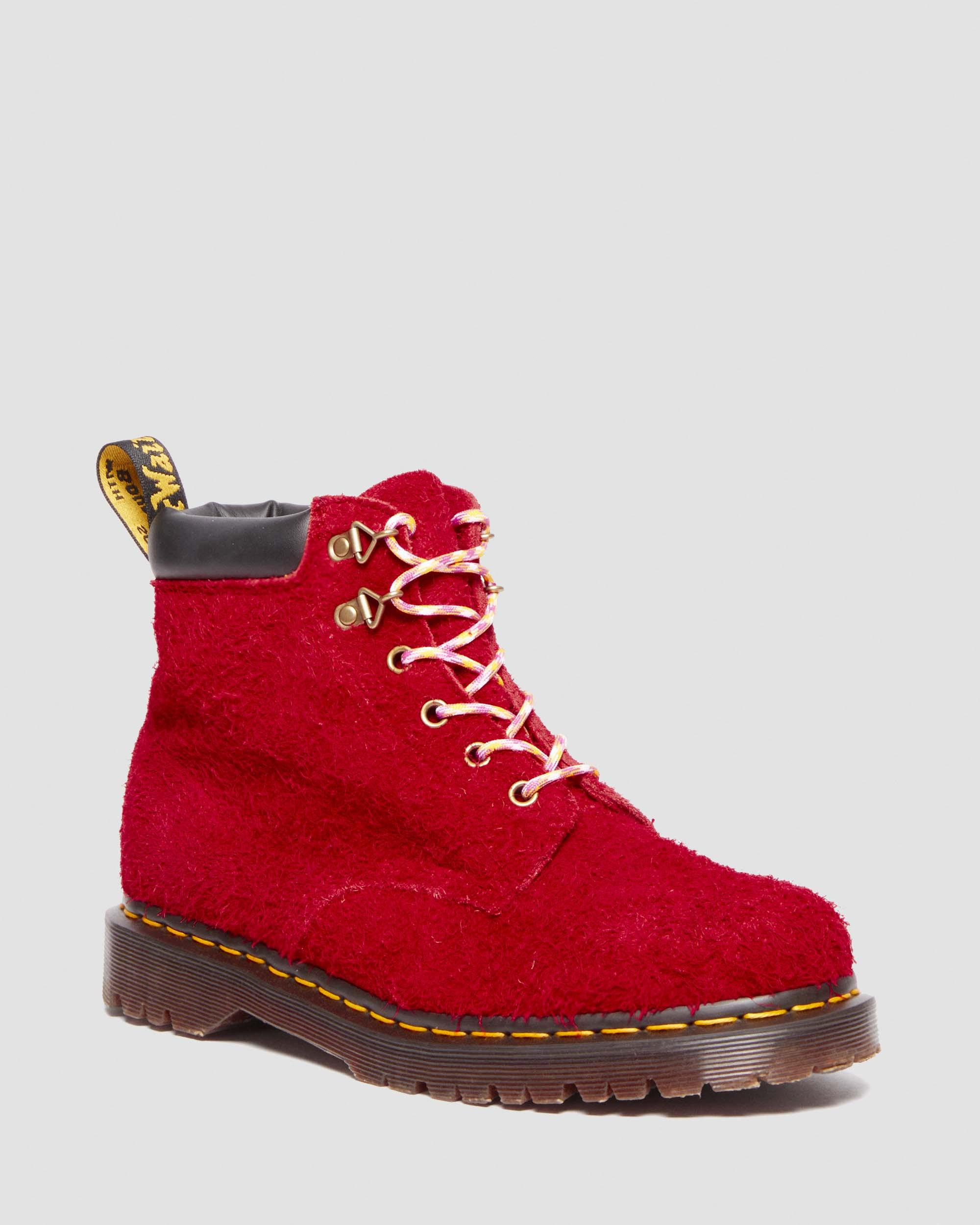 939 Ben Suede Padded Collar Lace Up Boots | Dr. Martens