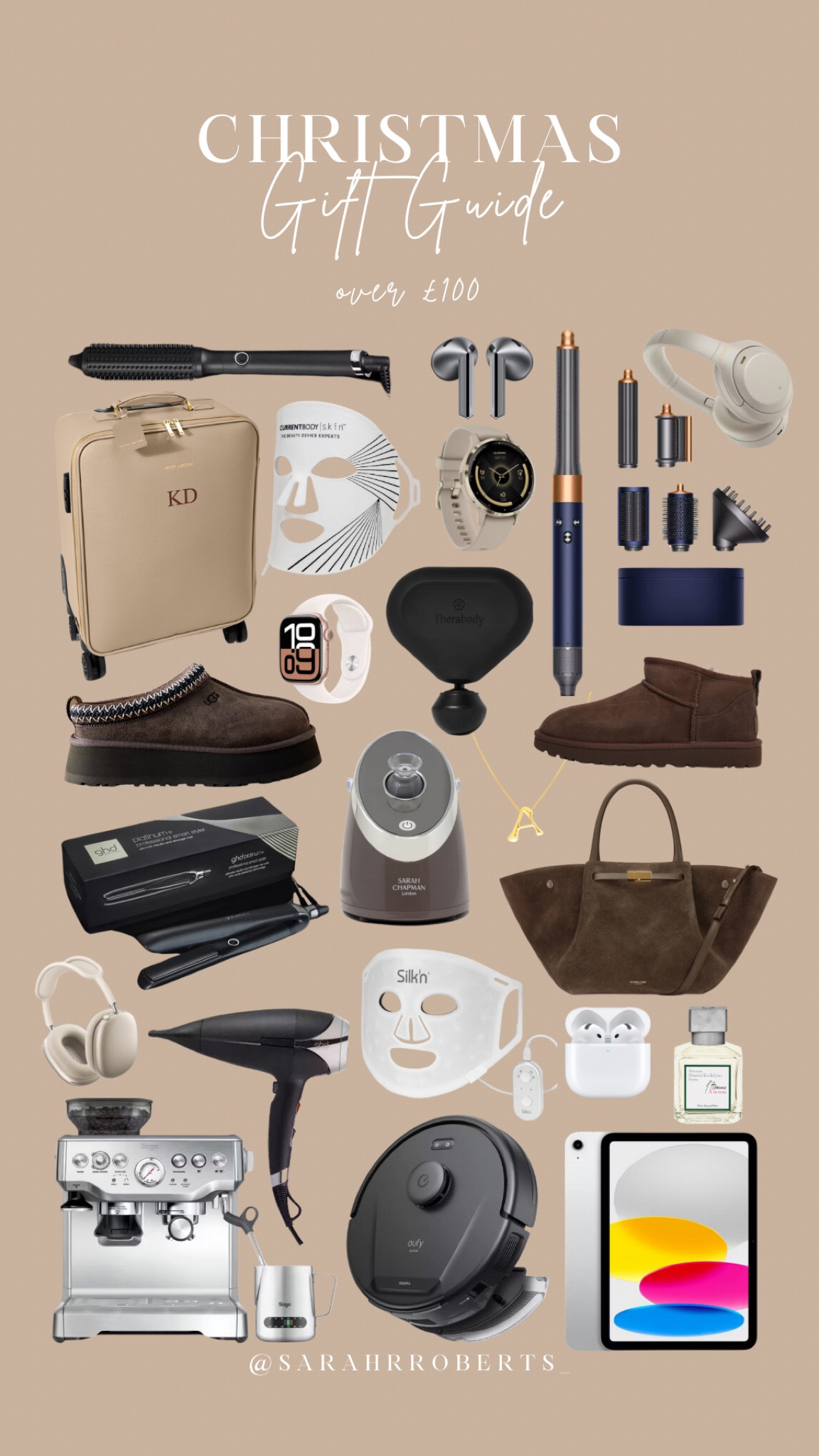 CHRISTMAS GIFT GUIDES OVER £100 🎁✨

My CURRENTBODY code is SARAHROB & my LOOK FANTASTIC code is SARAHROBERTSLF 

#LTKbeauty #LTKgiftguide #LTKluxury