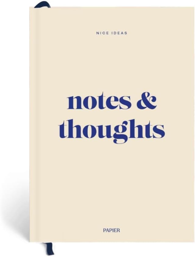 Papier Joy Notebook - Beige Hardback Journal | Lined Pages | Good for Notes, Thoughts & Writing |... | Amazon (US)