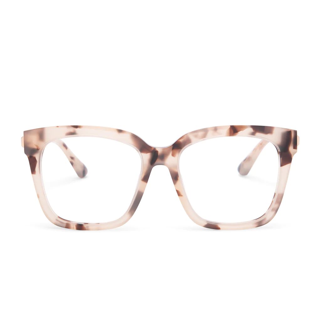 COLOR: cream tortoise   blue light technology glasses | DIFF Eyewear