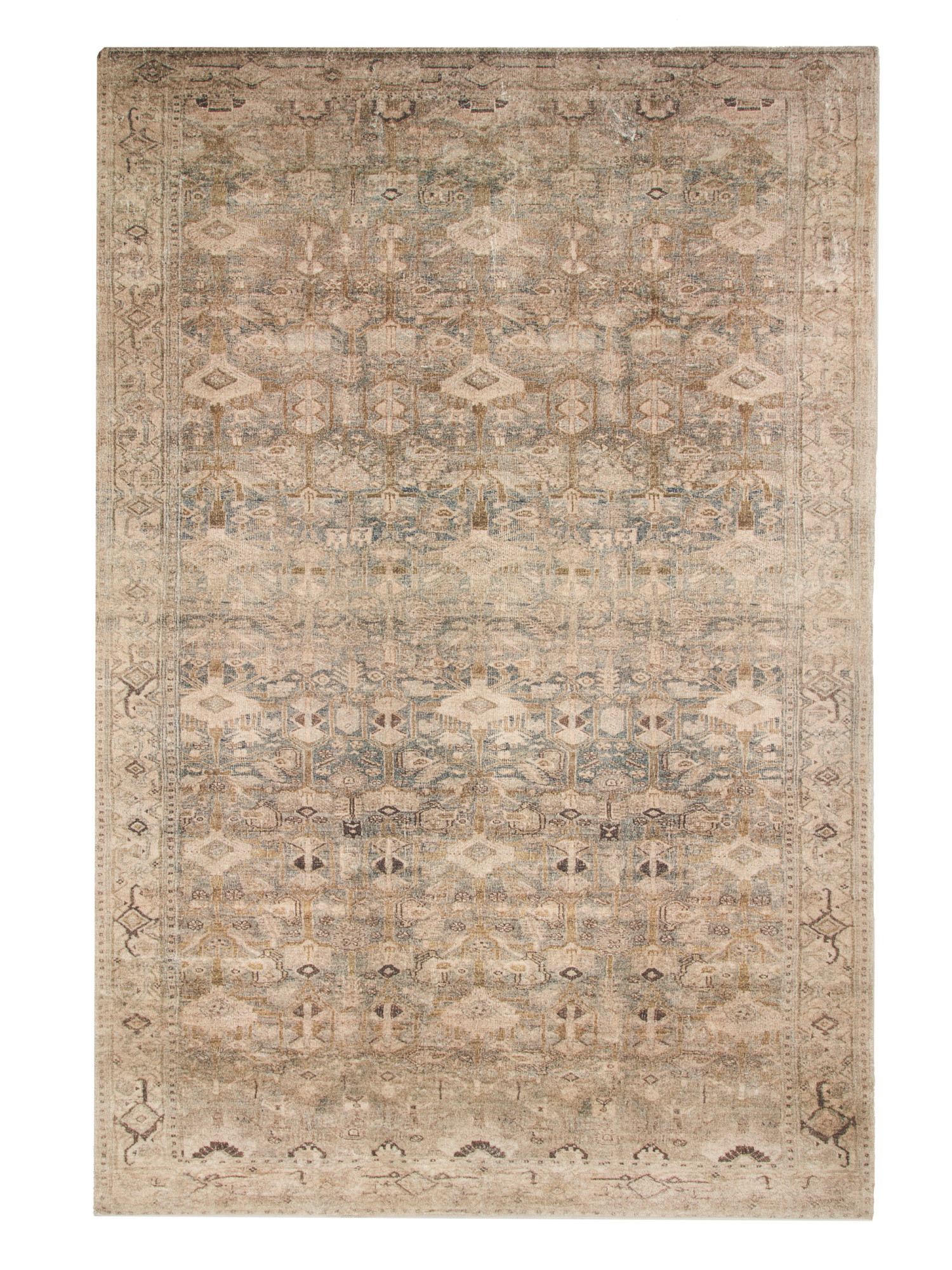 Antique Flat Weave Area Rug | TJ Maxx