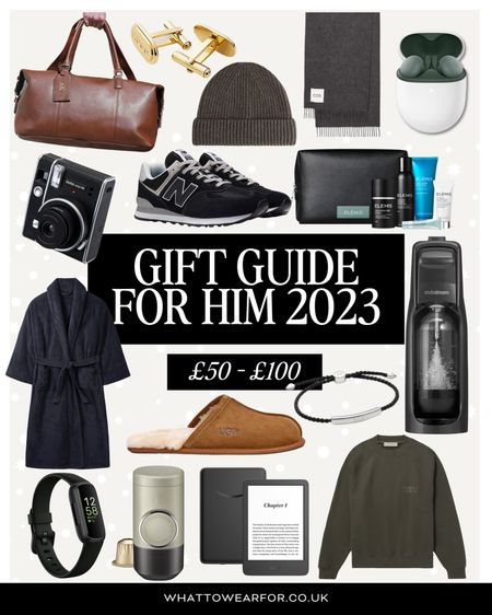 Gift Guide for Him 2023: £50 - £100 🎄🎁


#LTKGiftGuide #LTKCyberWeek #LTKSeasonal