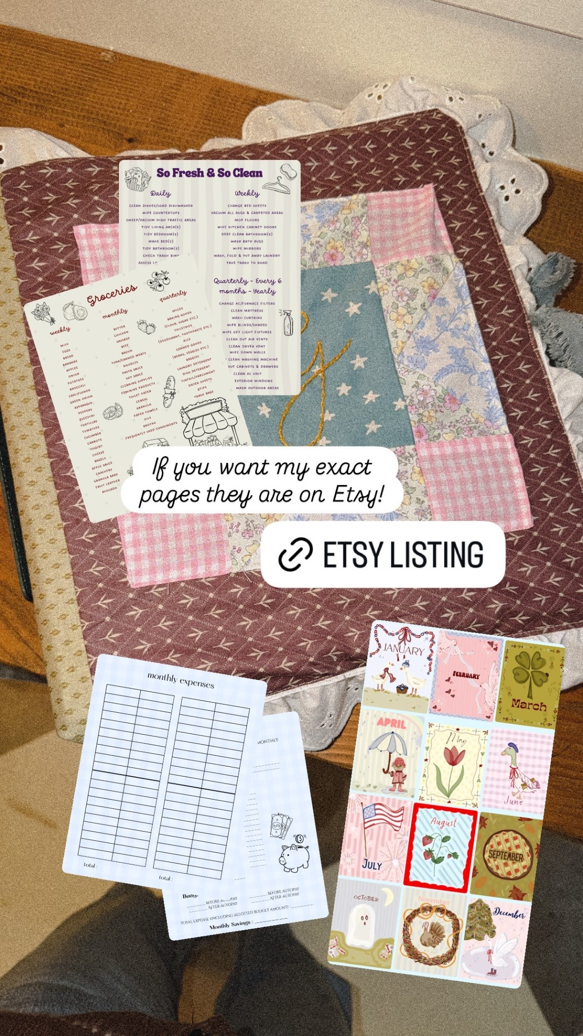 2026 planner! This one is super customizable and has everything you need! Calendar months, grocery lists, cleaning schedule & budgeting! Time to hit all those new years goals and stay organized!

#LTKHome