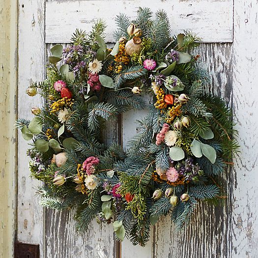 Fresh Noble Fir, Incense Cedar + Eucalyptus Wreath | Terrain