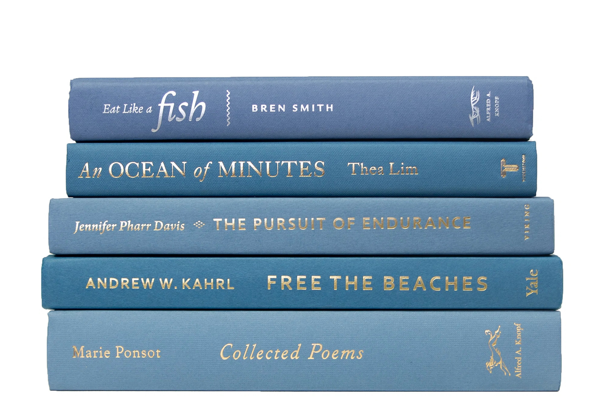 Modern Marlin Book Stack, S/5 | Perigold