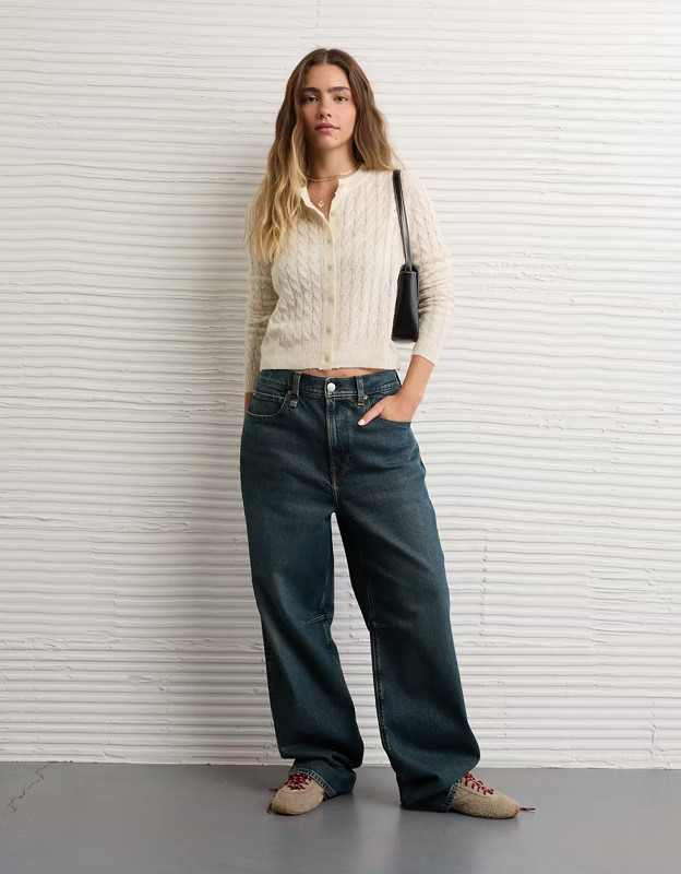 AE Whoa So Soft Button-Front Cardigan | American Eagle Outfitters (US & CA)