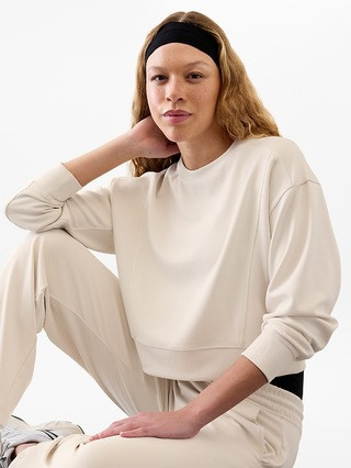 Seasoft Rib Crewneck Sweatshirt | Athleta | Athleta