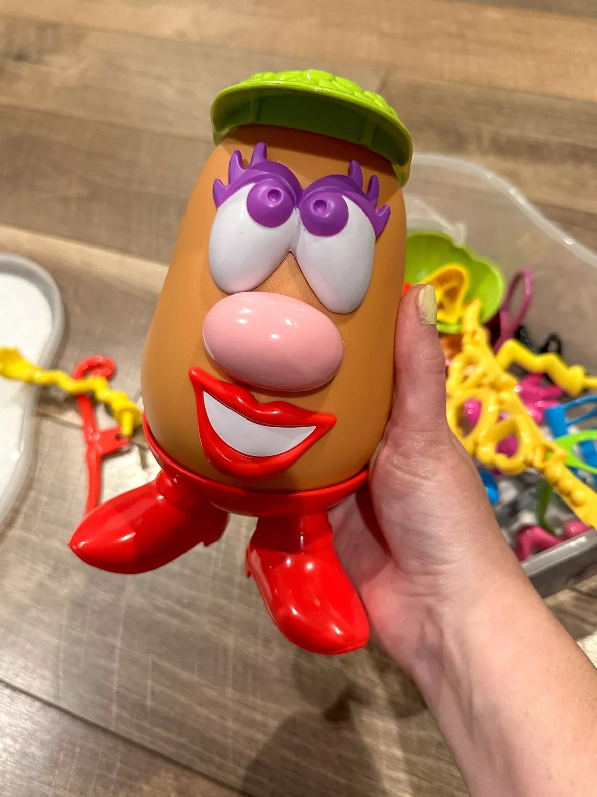 Potato Head Silly Suitcase Parts and Pieces Toddler Toy for Kids (  Exclusive)