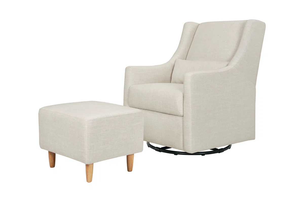Toco Swivel Glider and Ottoman | Wayfair North America