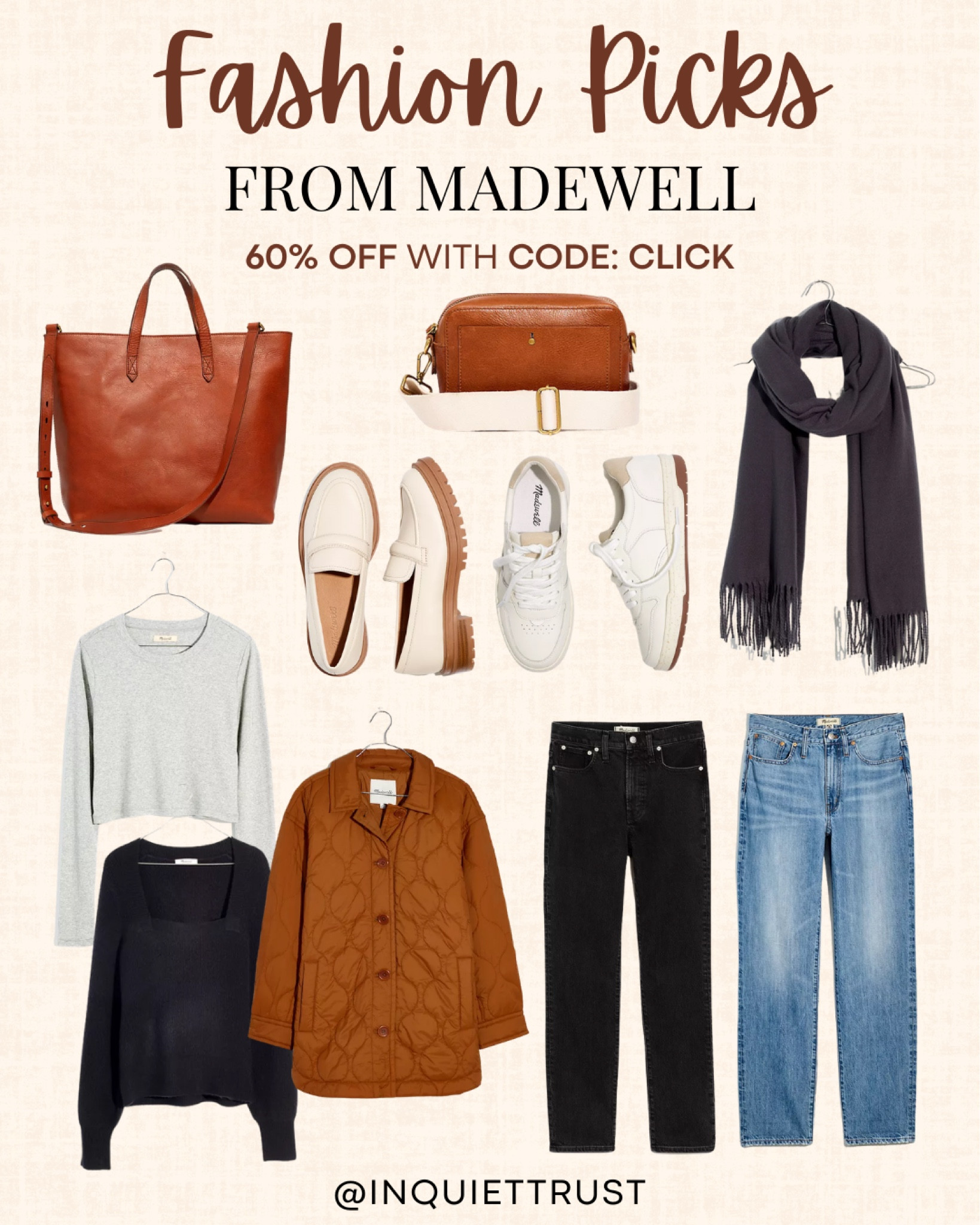 On sale: fashion picks from Madewell!

#comfyfashion #cybermondaysale #holidayoutfitinspo #giftsforher 

#LTKsalealert #LTKCyberweek #LTKstyletip