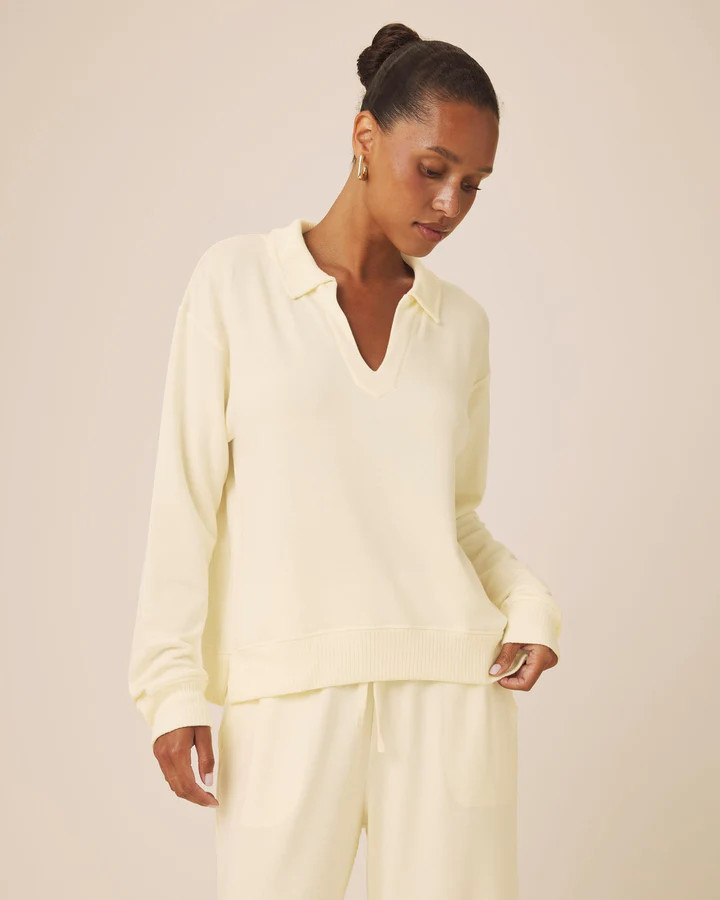 Supersoft Long Sleeve Polo | Splendid