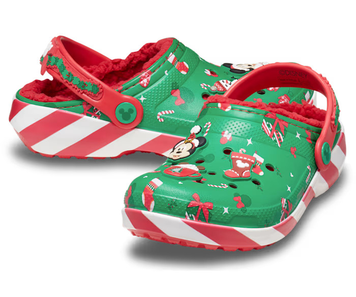Toddlers' Mickey Holiday Lined Classic Clog | Crocs (US)