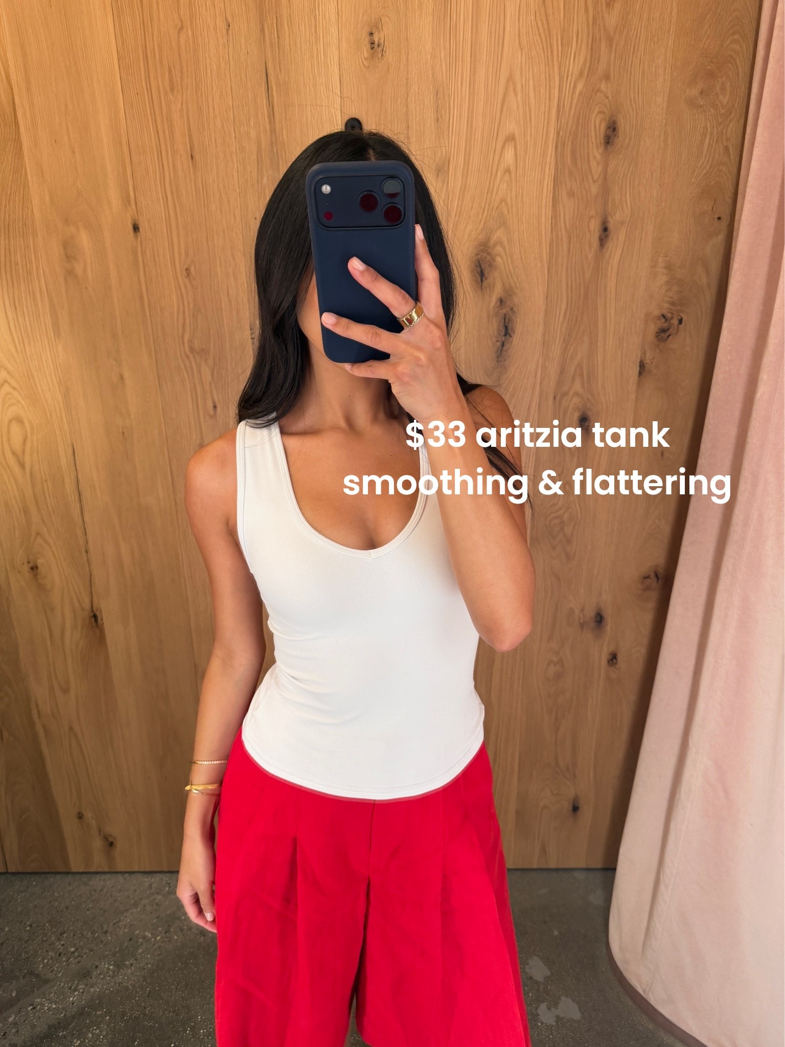 this aritzia tank is SO good and on sale! wearing a small!

#LTKootd #LTKSaleAlert #LTKActive