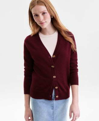 Charter Club Womens 100 Cashmere Cardigan Pxs 3x Macys Exclusive | Macy's