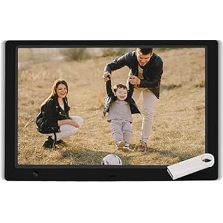 Digital Photo Frame 10.1 Inch HD IPS Touch Screen Digital Picture Frame with 2.4GHz WiFi, Share Phot | Amazon (US)