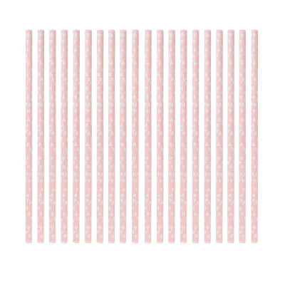 20ct Light Pink Paper Straw - Spritz™ | Target