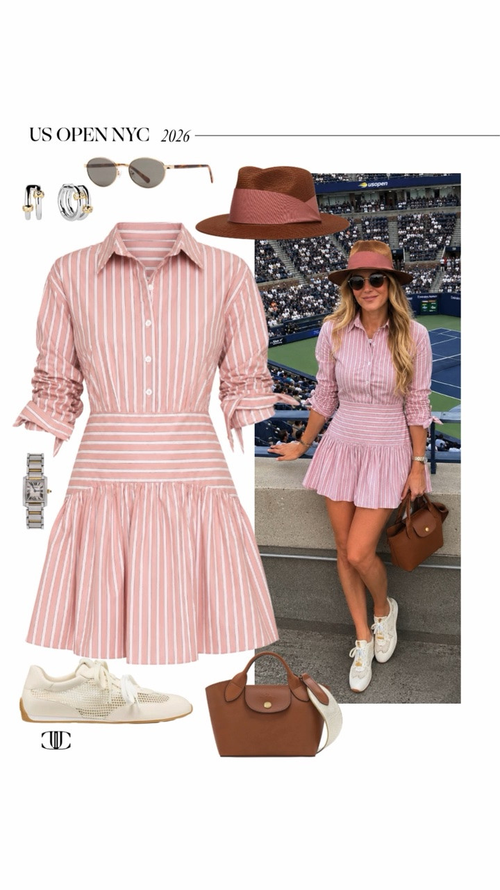 🎾 The US Open is almost here, and that means it's time to bring your A-game—on and off the court.

I've styled 10 chic outfit ideas perfect for every match day, from daytime sessions to evening matches. Think polished tennis-inspired dresses, crisp separates, comfortable sneakers, and elevated accessories that are equal parts classic and effortless.

Whether you're heading to Arthur Ashe Stadium or simply embracing the tennis trend this season, these looks are a winning combination of style and comfort. Tap to shop all 10 outfits in my LTK. 🤍✨

#LTKStyle #USOpen #TennisStyle #MatchDayStyle #SportyChic #ClassicStyle #CapsuleWardrobe #FallFashion #OutfitInspiration #LTKFinds

#LTKootd #LTKSeasonal #LTKOver40