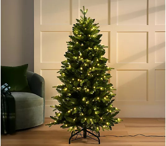 Make Your Selection: Bethlehem Lights 5' Color Prism Multi-Function LED Tree | QVC
