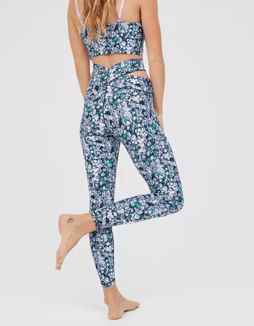 OFFLINE By Aerie Real Me Crossover Cut Out Legging | Aerie