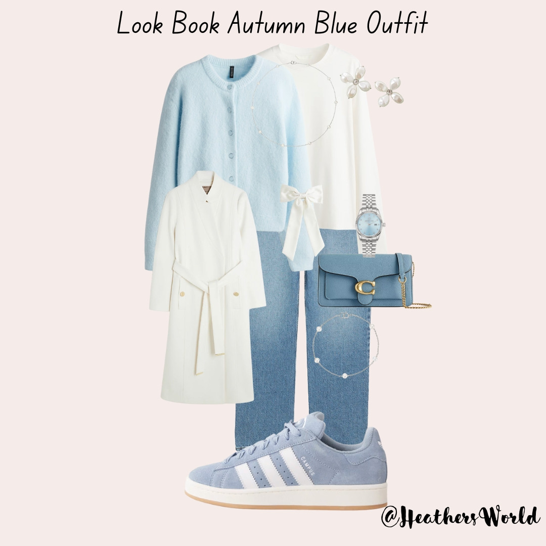 Look Book: Autumn Blue Outfit  

 #LTKuk #LTKautumn #LTKstyletip