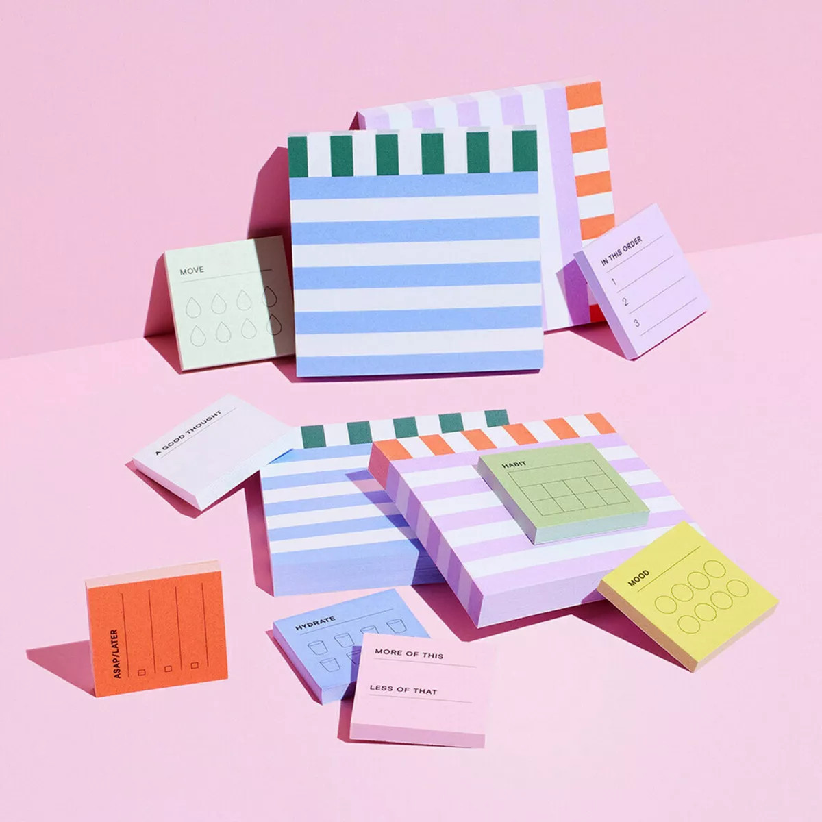 Post-it 2.8"x2.9" Square Notes - Cool | Target