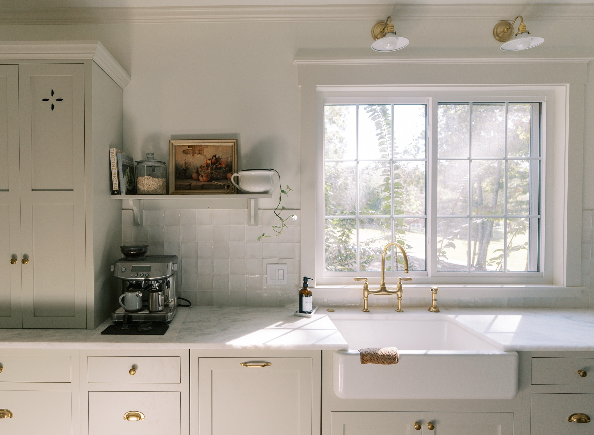 My coffee station is something I take very seriously. I keep a clear silicone mat under the coffee machine to protect my marble counters and I use a tamper mat. 

#LTKHome