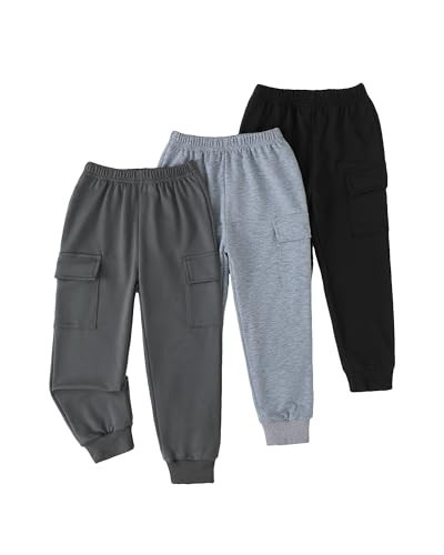 Kids Boy Sweat Pants 4 Year Old Boy Clothes Uniform Pants for Boys | Amazon (US)