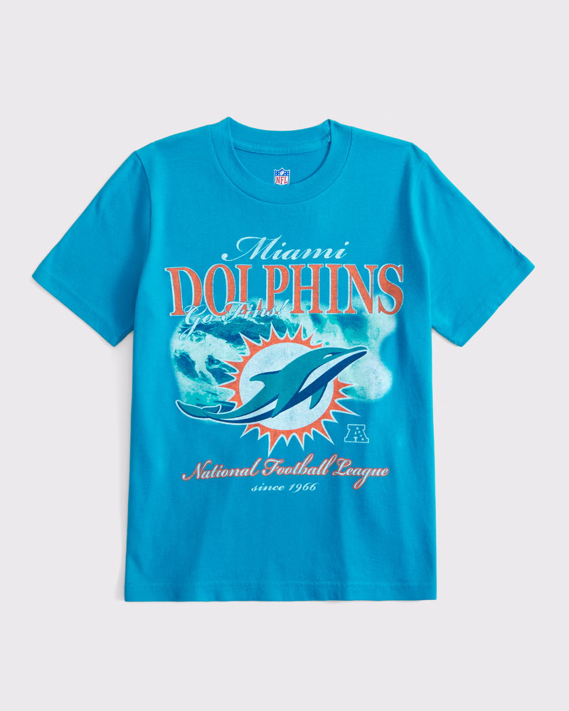 boys miami dolphins graphic tee | boys tops | Abercrombie.com | Abercrombie & Fitch (US)