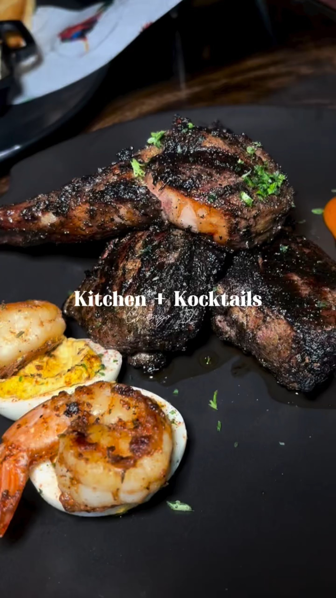 The new Kitchen + Kocktails location? A whole experience. From the ls food to the DJ to the bathroom mirrors that were IG worthy... 10/10. Already planning my next brunch run 🥂

If you haven’t been yet, this is your cue to pull up. It’s giving luxury soul food and main character energy.

📍Chicago - N. Dearborn
@kitchenkocktailsusa @kitchenkocktailschi 

#kitchenkocktails
#kitchenkocktailschicago #chicago #chicagofood #chicagocontentcreator #chicagofoodie food