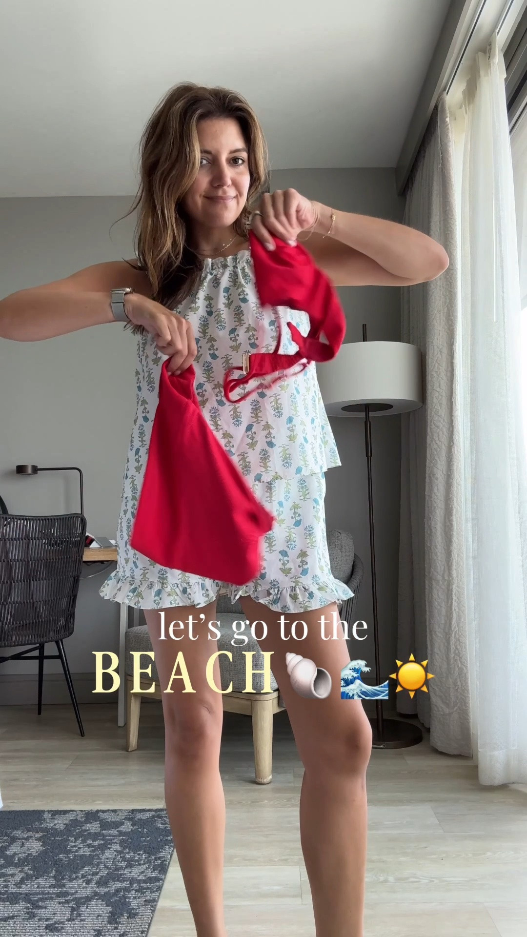 Beach day outfit! I’m 5’7” size 4 in a medium swimsuit.

#LTKSwim #LTKOver40 #LTKTravel