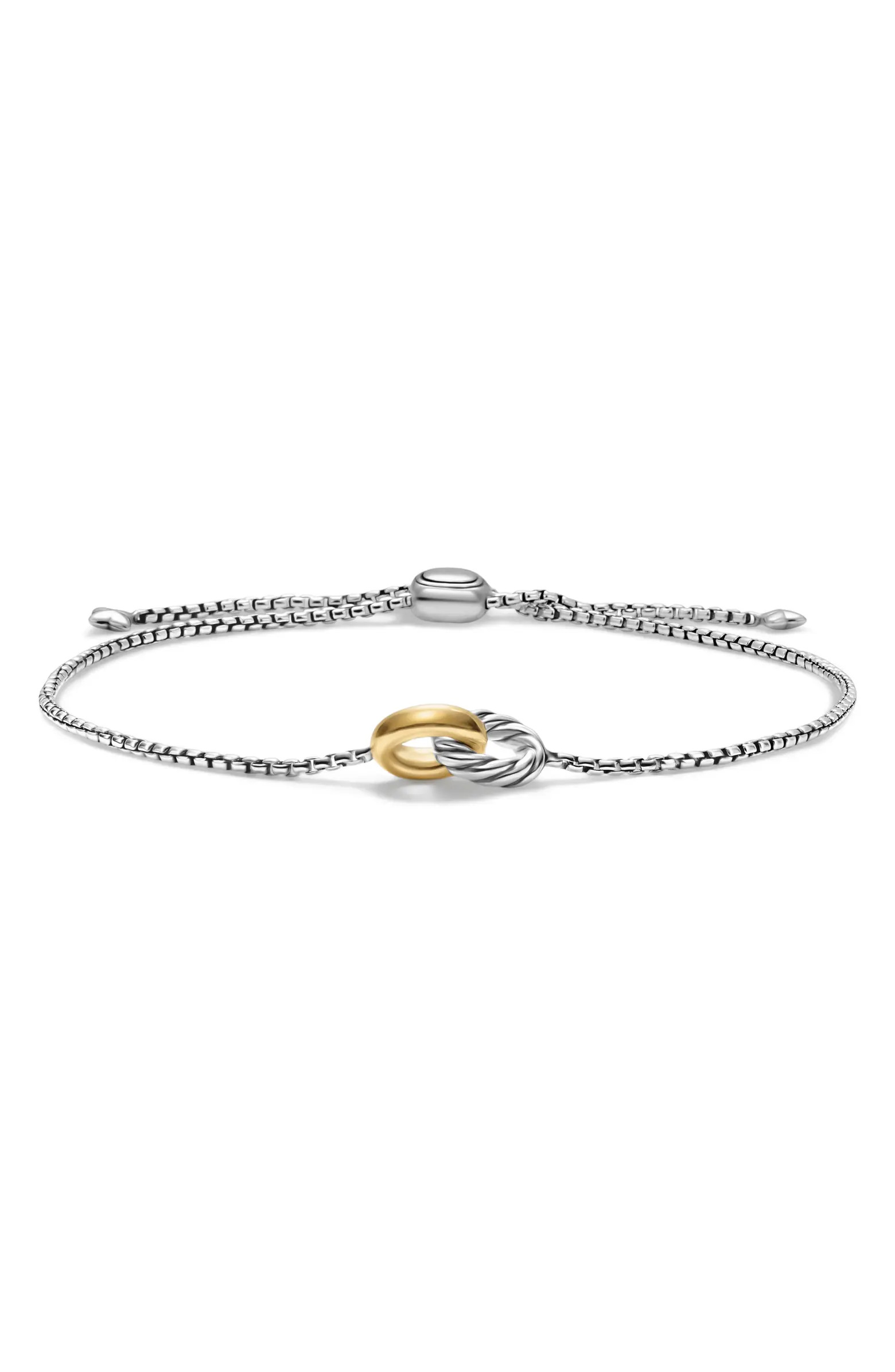 David Yurman Petite Cable Linked Hoop Bracelet | Nordstrom | Nordstrom