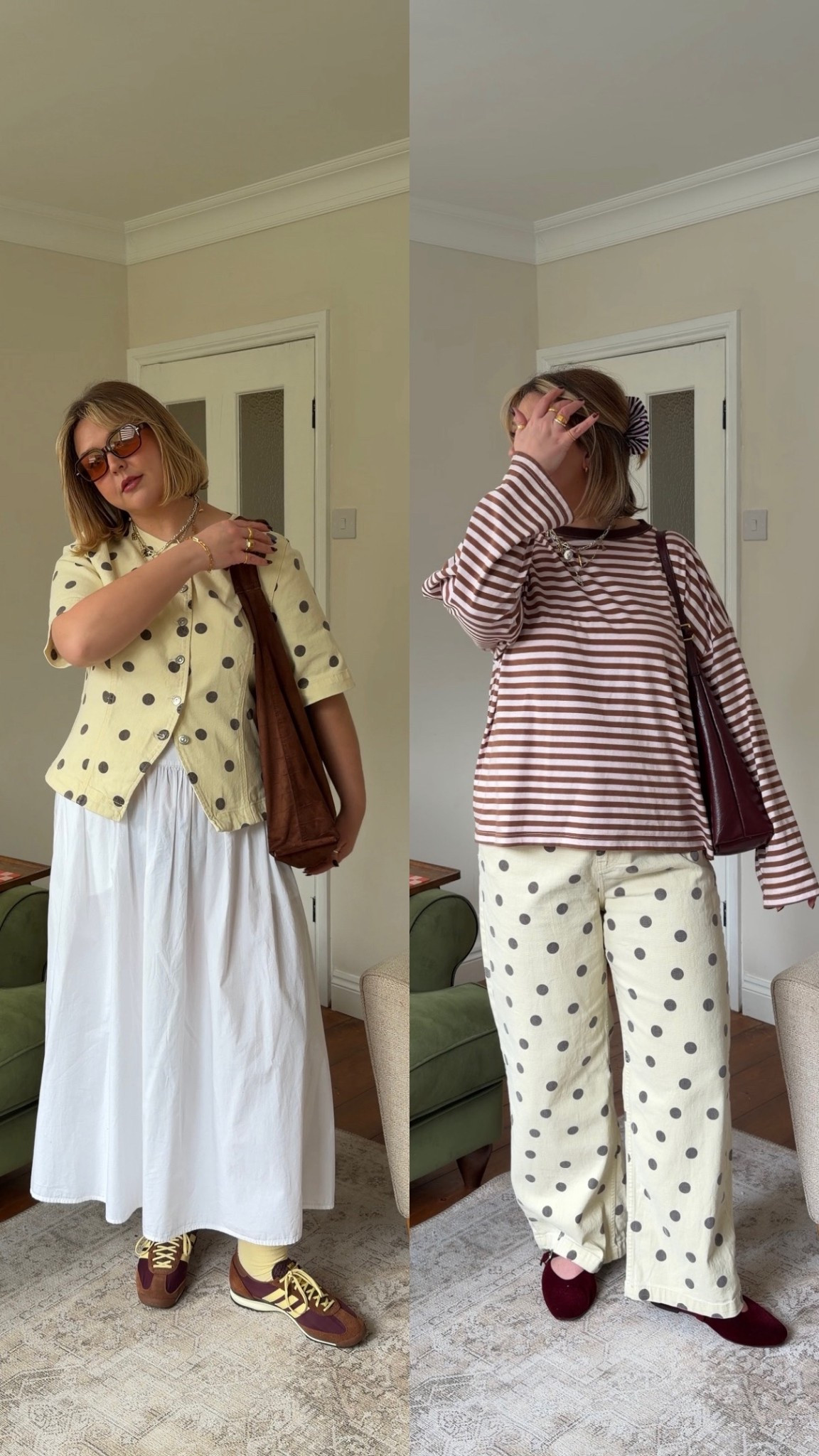 Spring outfit ideas featuring the viral Tu polka dot coord x

#LTKmidsize #LTKspring