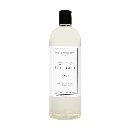 The Laundress Whites Detergent, Concentrated Laundry Detergent Liquid, Whiten & Brighten Clothes, Tough on Stains, Classic Scent, 32 oz. | Amazon (US)